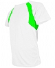 Camiseta Tecnica Combi Nath - Color Blanco/Verde Flúor